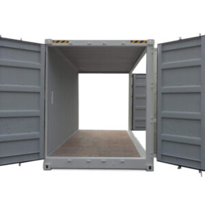 Container 20 pieds High-cube double porte + porte latérale