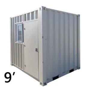 Conteneur d’expédition cubique 9 pieds avec une porte et fenêtre